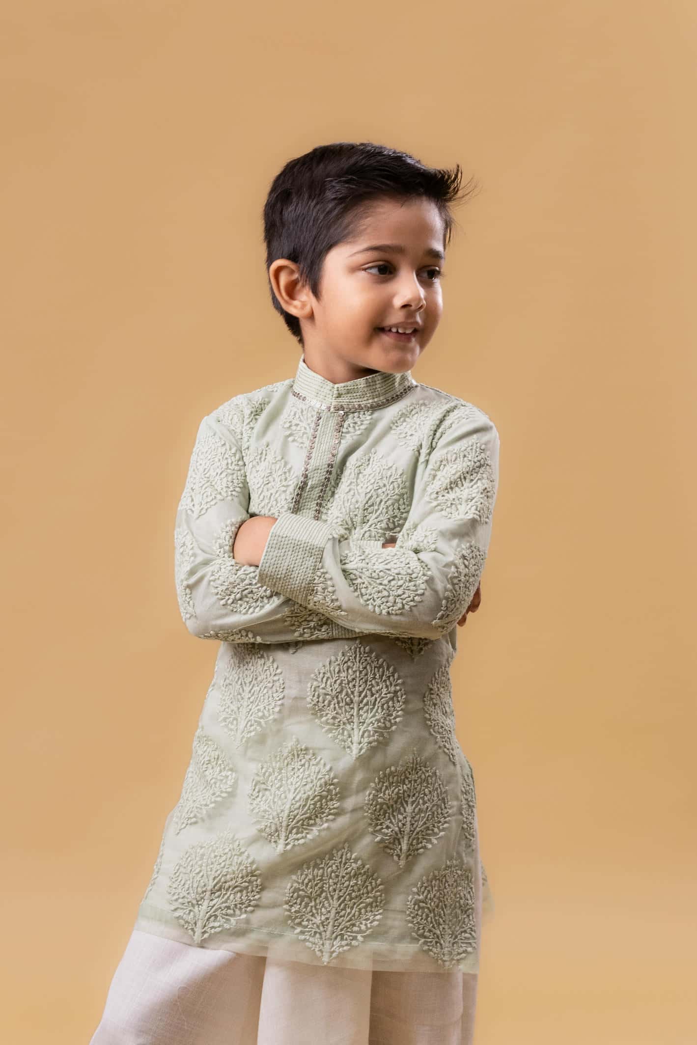 Mint Meadow Kurta Set