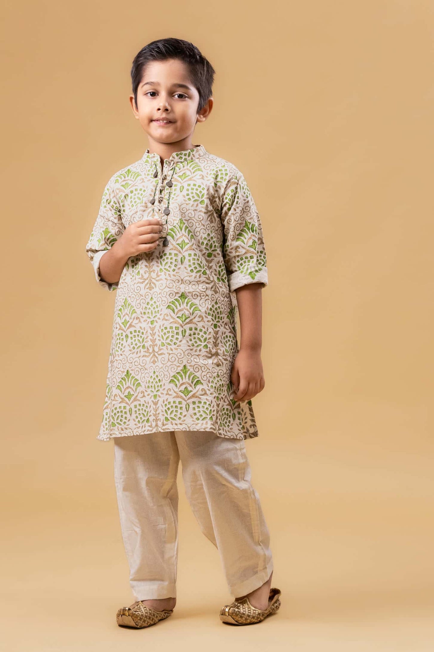 Mint Meadow Kurta Set